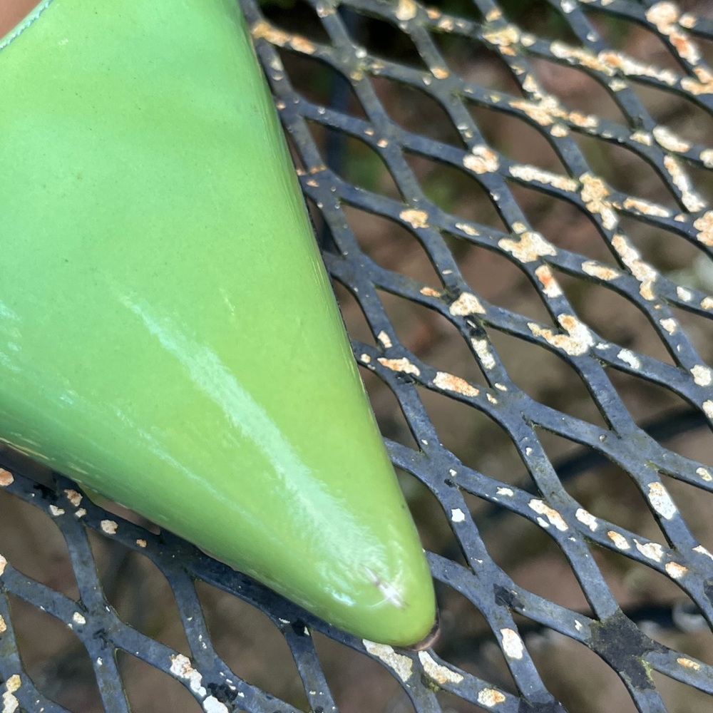 Stuart Weitzman Lime Green Heels - Picture 2 of 9
